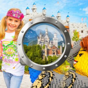 Legoland a pohádkový zámek Neuschwanstein