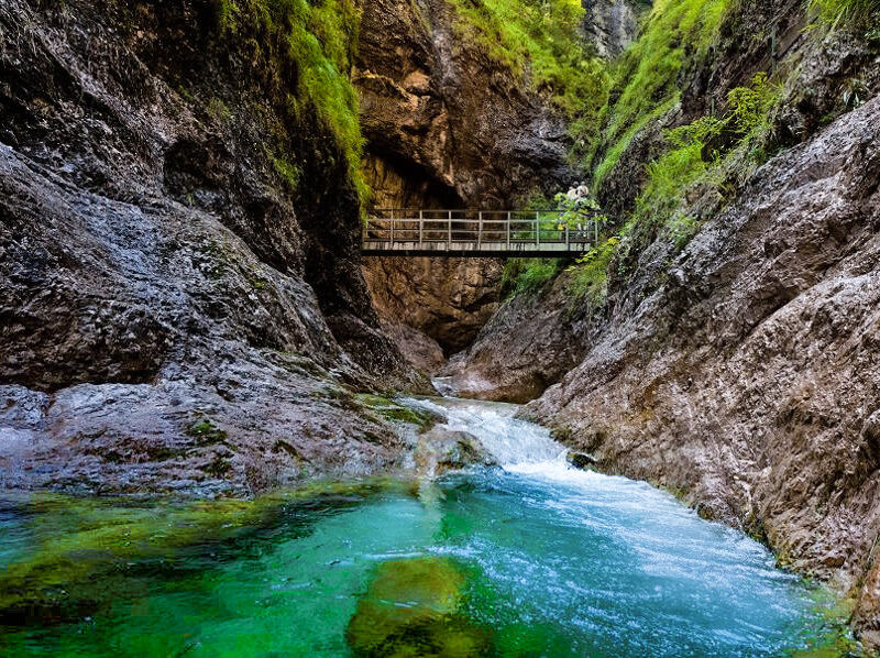 Solné Doly V Berchtesgadenu A Soutěska Almbachklamm 2021