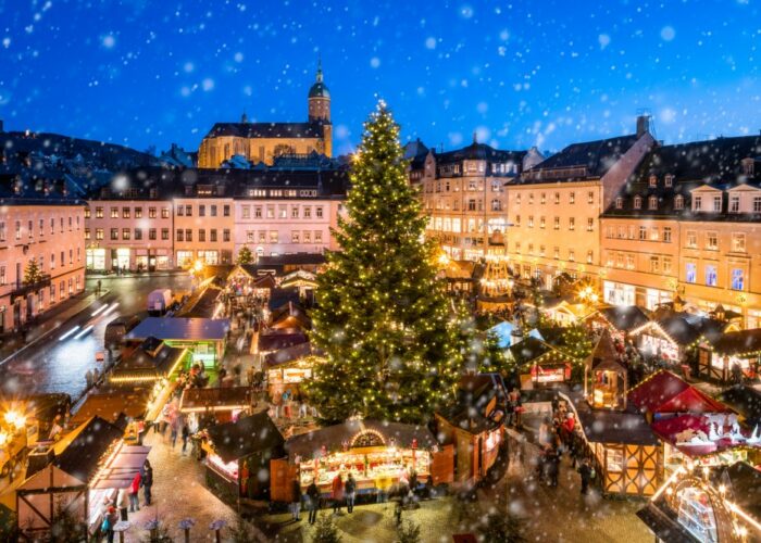 Adventní Annaberg-Buchholz A Saská Kamenice