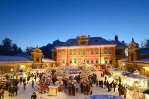 Vánoční Návštěva čokoládovny Hauswirth A Zámku Schloss Hof