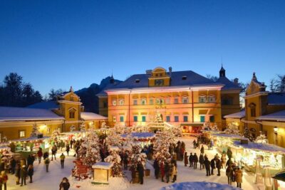 Vánoční Návštěva čokoládovny Hauswirth A Zámku Schloss Hof