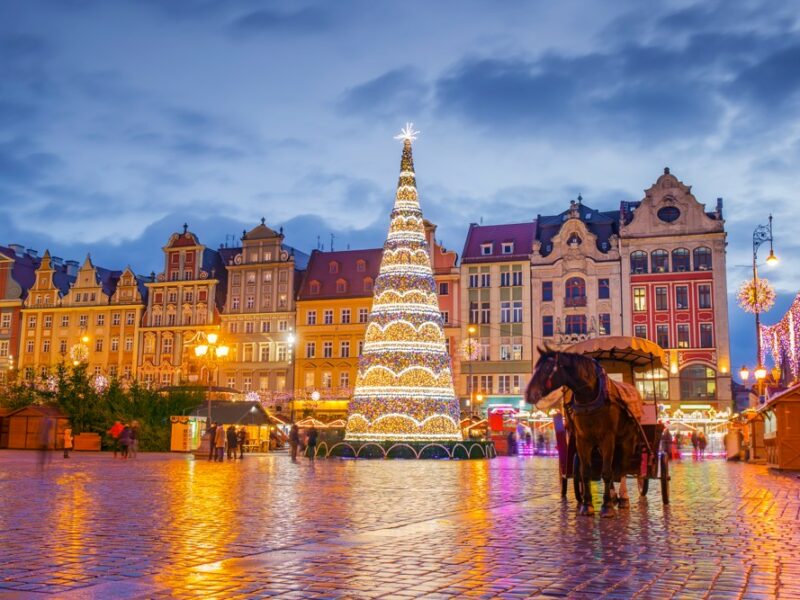 Adventní Wroclaw A Vyhlášené Trhy