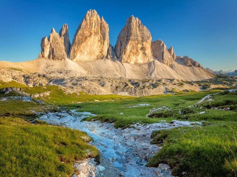 Babí Léto V Italských Dolomitech Na Tre Cime