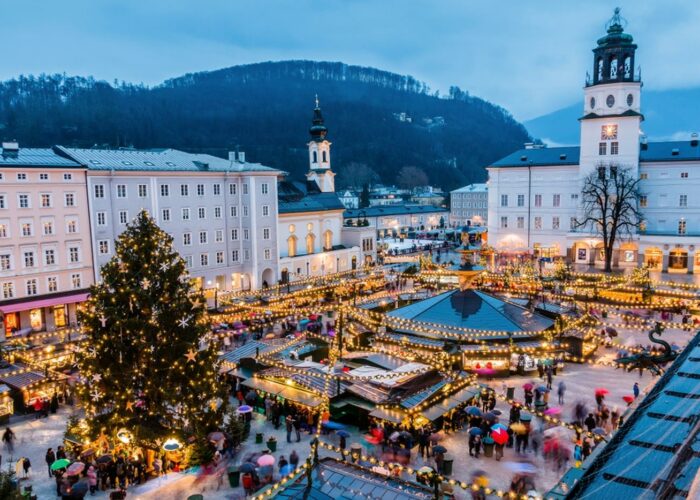 Adventní Salzburg A Průvod čertů