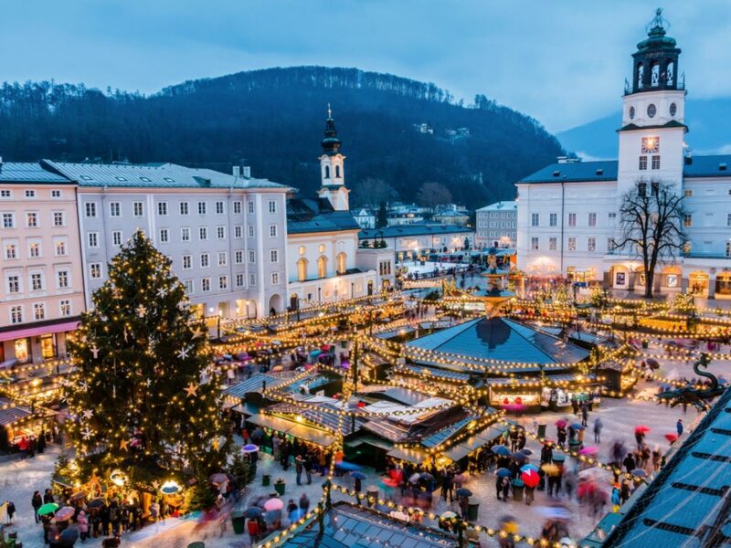 Adventní Salzburg A Průvod čertů