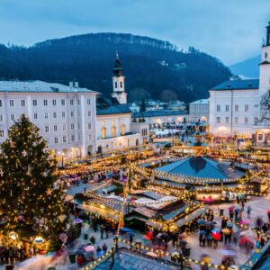 Adventní Salzburg A Průvod čertů