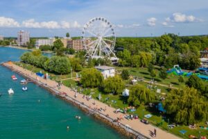 Koupání a zábava u Balatonu