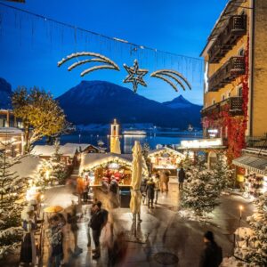 Advent u jezera Wolfgangsee
