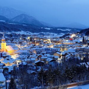 Schladming a průvod čertů